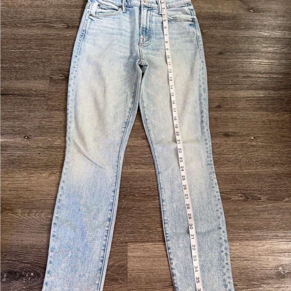 MOTHER Light Wash Straight Leg Jeans - Picture 2 of 6
